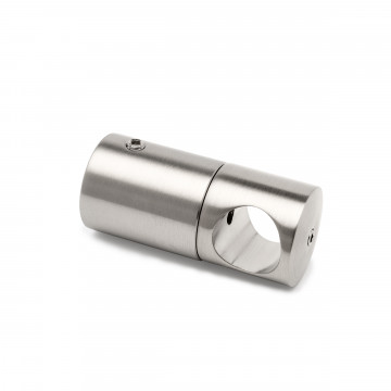 T-connector voor stabilisatiestangen Angelike Ø 19 mm zamak RVS look