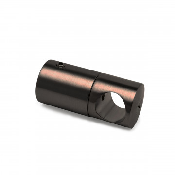 T-connector voor stabilisatiestangen Angelike Ø 19 mm RVS-304 zwart
