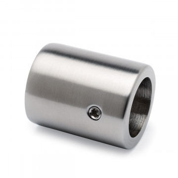 Muur flens 90° voor buis Ø 19,0 mm Aaffina RVS-304 mat geslepen