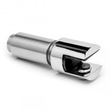 Glashouder voor buis Ã˜ 19,0 mm, plafondmontage Alla zamak chroom look