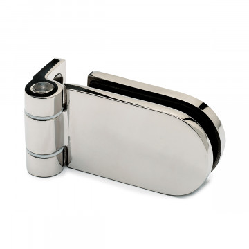 Glasdeurscharnier Kirstin glas/wand RVS-304 glanzend gepolijst