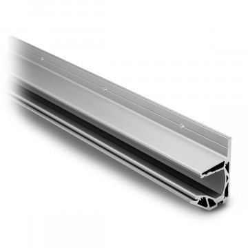 Luifel wandklemprofiel Melania aluminium mat geanodiseerd