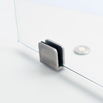 Magnetische deurstop voor glazen deur Mila RVS-304 mat geslepen