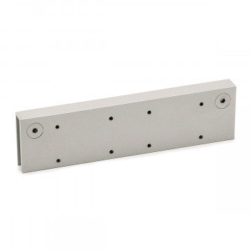 Glasdeurschoen Phyllis aluminium mat geanodiseerd