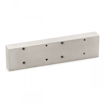 Vulplaat Elna aluminium mat geanodiseerd