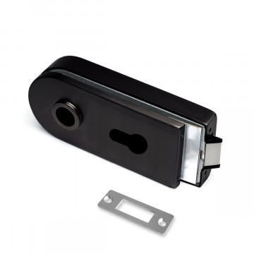 Glasdeurslot Cat RVS-304 zwart