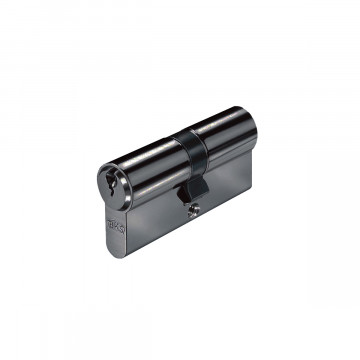 Dubbele profielcilinder 31/31 mm Feyona met 3 sleutels EN 1303 verschillend sluitend zamak zwart