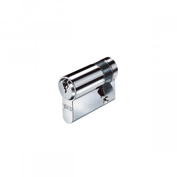 Halve profielcilinder 31/0 mm voor slotkast 5010 Nikoline RVS-304
