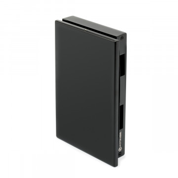 OFFICE Tegenkast Miranka DIN links RVS-304 zwart