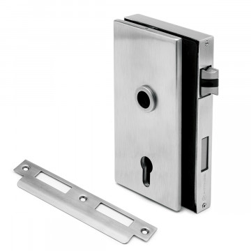 OFFICE Glasdeurslot Marelle DIN rechts RVS-304 mat geslepen