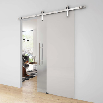 Schuifdeur Jonalien excl. glas RVS-304 mat geslepen