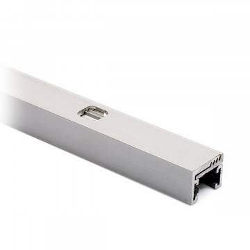 Plafond profiel, verstelbaar Daggy voor glasdikte 8 - 12,76 mm aluminium mat geanodiseerd