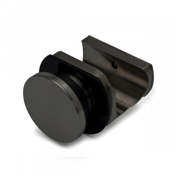 Rail-Glas-Bevestiging Mirli vlakke schroef, voor 46.6130.000.12 RVS-304 zwart
