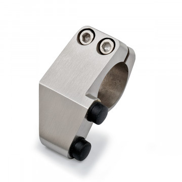 Deurstopper voor schuifdeur Genoveva links RVS-304 mat geslepen