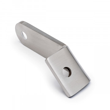 Hoekverbinder 45° Annelein voor buis Ø 25,4 mm RVS-304 mat geslepen