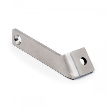 Hoekverbinder 45° Cinthy voor koker 20 x 20 mm links RVS-304 mat geslepen
