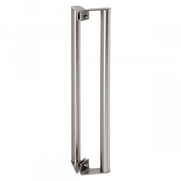 Deurgreep, dubbelzijdig 45° Aglaja 1000 mm lang Ø 25,4 mm RVS-304 mat geslepen