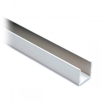 Aluminium U-profiel 20 x 20 x 20 mm onbewerkt