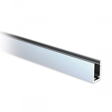 Aluminium U-profiel 40 x 25 x 40 mm onbewerkt