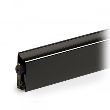 Valdorpel, zelfklevend Clarita 869 mm DIN links zamak zwart
