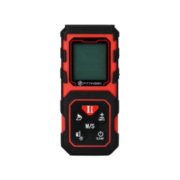 G-Fittings professionele laserafstandsmeter Lisa IP54 rood