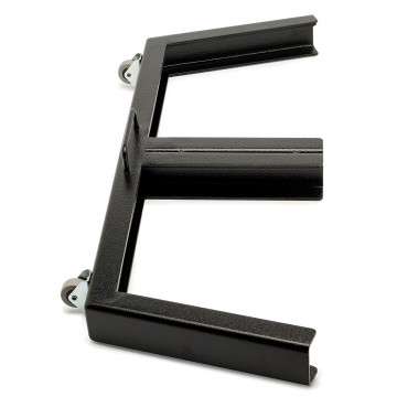 Afzetpaal transportkar Kristie dubbel aluminium