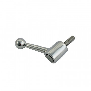 Reservehandvat voor buiskoppeling scharnierbaar met handvat, 30mm RVS-316 (A4)