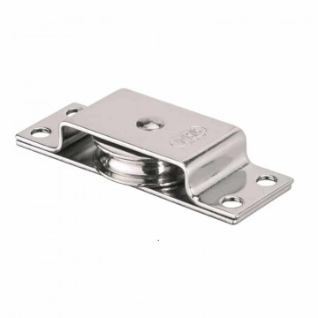 Sprenger schildpadblok met glijlager Ø 30 mm touwmaat 6 mm RVS-304
