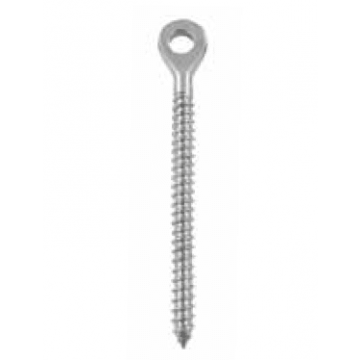 Oogschroef voor gaffel 6 x 65 mm RVS-316