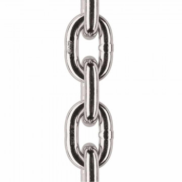Ketting Roxma® 6 mm kortschalmig ISO 4565 per meter RVS-316 (A4)