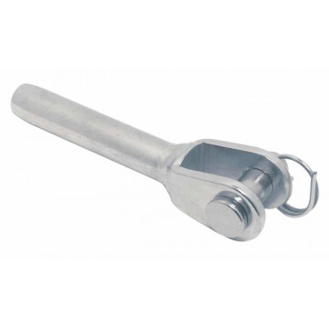 Mini gaffelterminal 6mm RVS-316