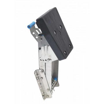 Buitenboordmotorsteun met kantelverstelling RVS-304 / kunststof