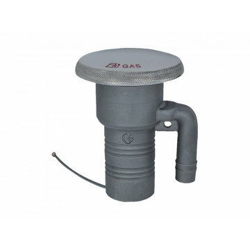 Geventileerd vuldeksel, WATER, 1 1/2 inch RVS-316 (A4)