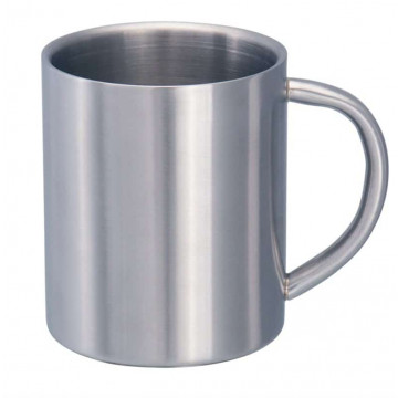 Dubbelwandige mok, 0,3 liter RVS-304
