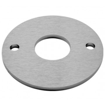 Flens Ø 120 x 6 mm gat Ø 42,7 mm RVS-304 mat geslepen