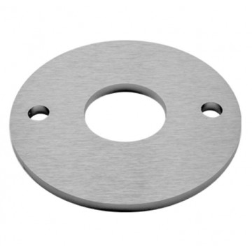Flens Ø 120 x 6 mm gat Ø 48,6 mm RVS-304 mat geslepen