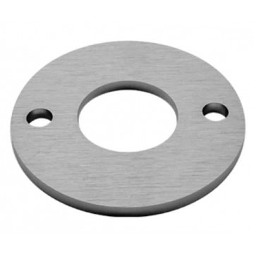 Flens ∅ 100 x 6 mm gat ∅ 42,7 mm RVS-304 mat geslepen