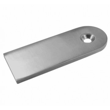 Laslip 131 x 52 x 6 mm RVS-304 mat geslepen