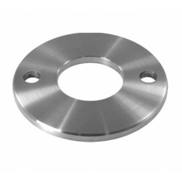 Flens Ø 100 x 6 mm gat Ø 42,7 mm RVS-304 mat geslepen