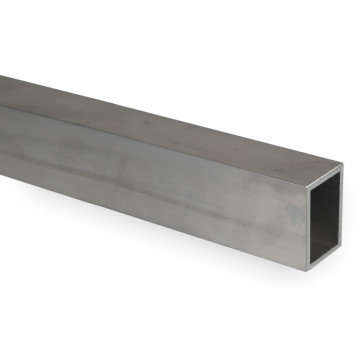 Aluminium koker 40 x 20 x 3 mm AW-6060