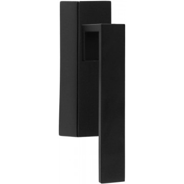 Draaikiepgarnituur Bob Manders RIBBON BM110-DKLOCK afsluitbaar RW/LW mat zwart RVS-304