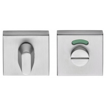 Toiletgarnituur BASICS BSQWC53/8 inclusief 5/6/7/8 toiletstift mat RVS
