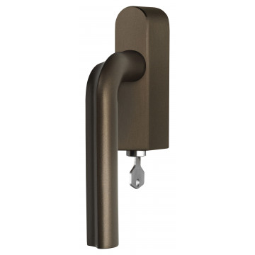 Draaikiepgarnituur David Rockwell ECLIPSE DR100-DKLOCK-O afsluitbaar rechtsdraaiend brons