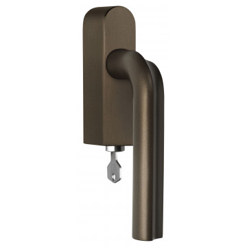 Draaikiepgarnituur David Rockwell ECLIPSE DR100-DKLOCK-O afsluitbaar linksdraaiend brons