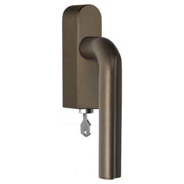 Draaikiepgarnituur David Rockwell ECLIPSE DR101-DKLOCK-O afsluitbaar linksdraaiend brons