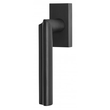 Draaikiepgarnituur David Rockwell ECLIPSE DR102-DK niet afsluitbaar rechtsdraaiend PVD mat zwart RVS-304