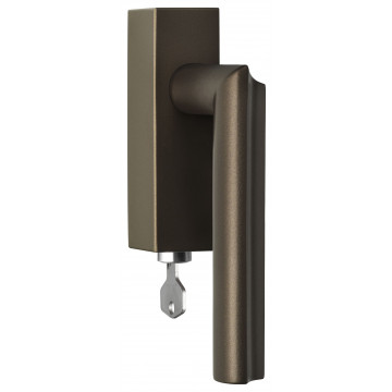 Draaikiepgarnituur David Rockwell ECLIPSE DR102-DKLOCK afsluitbaar linksdraaiend brons