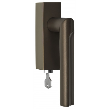 Draaikiepgarnituur David Rockwell ECLIPSE DR103-DKLOCK afsluitbaar linksdraaiend brons