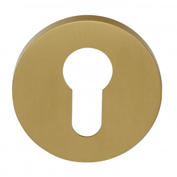 Cilinderplaatje David Rockwell ECLIPSE DRY53 PVD mat goud RVS-304