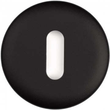 Sleutelplaatje Edward van Vliet NOUR EVBN52 52 mm mat zwart RVS-304